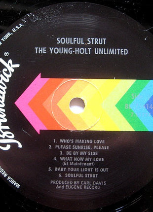 The Young-Holt Unlimited* : Soulful Strut (LP, Album, Pin)