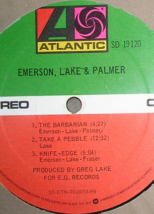 Emerson Lake & Palmer* : Emerson Lake & Palmer (LP, Album, RE, PR )