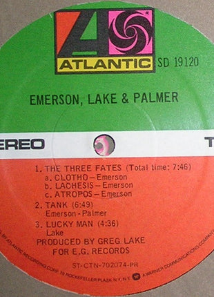 Emerson Lake & Palmer* : Emerson Lake & Palmer (LP, Album, RE, PR )