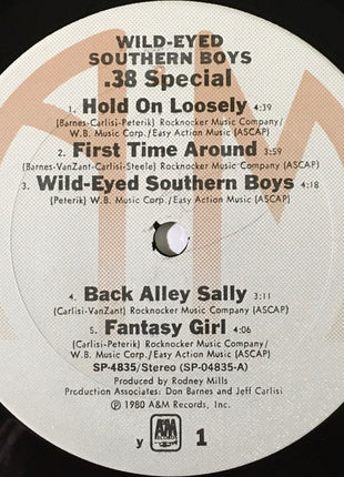 .38 Special* : Wild-Eyed Southern Boys (LP, Album, Ter)