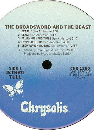 Jethro Tull : The Broadsword And The Beast (LP, Album, Ter)