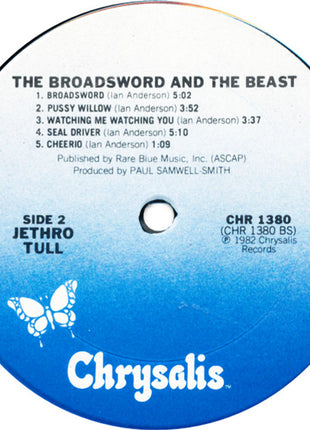Jethro Tull : The Broadsword And The Beast (LP, Album, Ter)