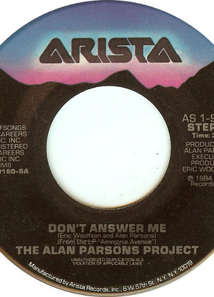 The Alan Parsons Project : Don't Answer Me (7", Single, Spe)