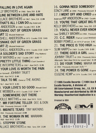Various : The Heart Of Southern Soul: From Nashville To Memphis And Muscle Shoals (CD, Comp)