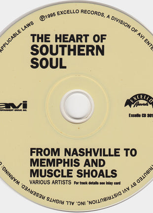 Various : The Heart Of Southern Soul: From Nashville To Memphis And Muscle Shoals (CD, Comp)
