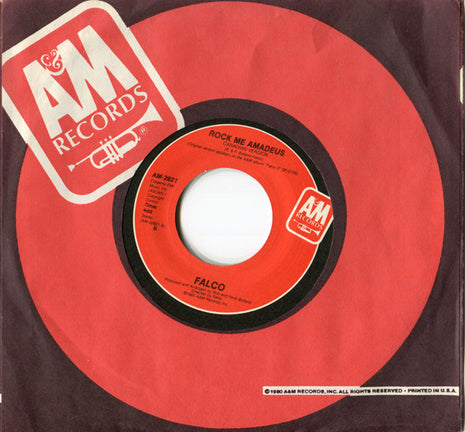 Falco : Rock Me Amadeus (7", Single, B -)