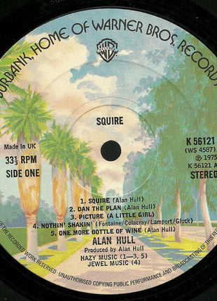 Alan Hull : Squire (LP, Album)