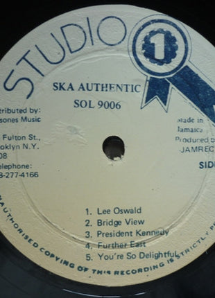 The Original Ska-Talites* : Ska Authentic (LP, Album, RE)