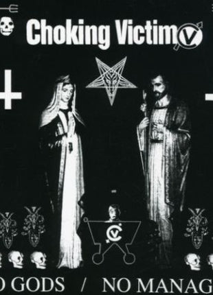 the album cover for Choking Victim - No Gods, No Managers