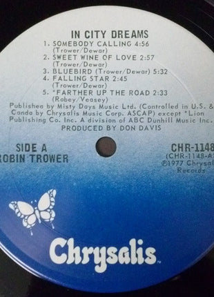 Robin Trower : In City Dreams (LP, Album, Club, San)