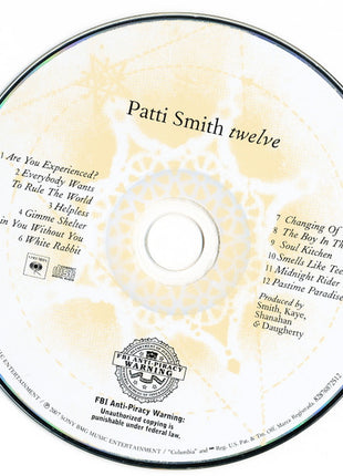 Patti Smith : Twelve (CD, Album, Dig)