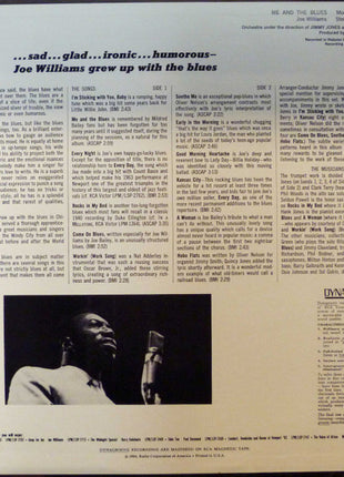 Joe Williams : Me And The Blues (LP, Mono)