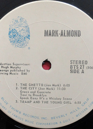 Mark-Almond : Mark-Almond (LP, Album, RE, RP, Ter)