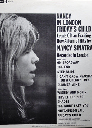 Nancy Sinatra : Nancy In London (LP, Album, RP)