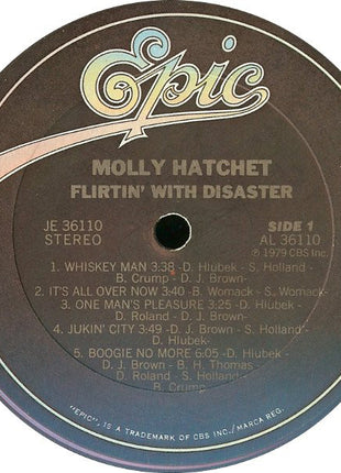 Molly Hatchet : Flirtin' With Disaster (LP, Album, Pit)