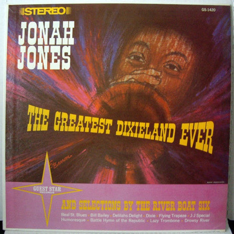 Jonah Jones / The River Boat Six : The Greatest Dixieland Ever (LP, Album)