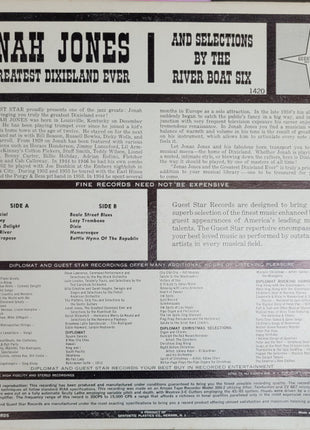 Jonah Jones / The River Boat Six : The Greatest Dixieland Ever (LP, Album)