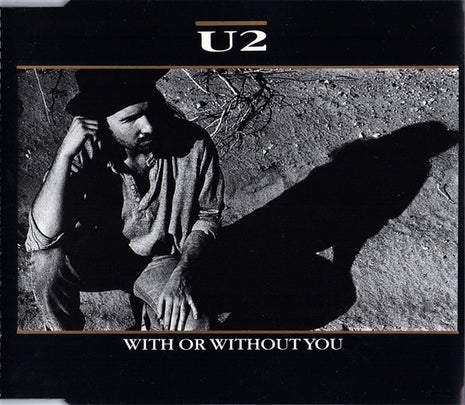 U2 : With Or Without You (CD, Single, RE)