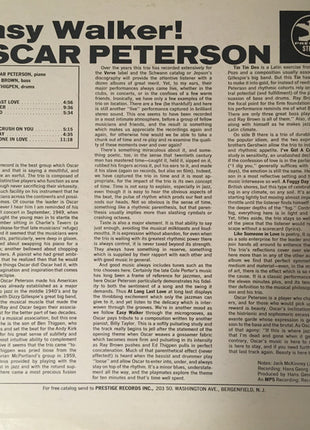 Oscar Peterson : Easy Walker (LP, Album)