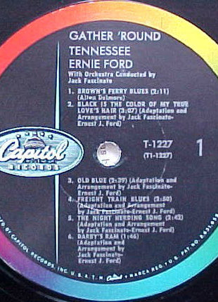 Tennessee Ernie Ford : Gather 'Round (LP, Album, Mono, Scr)