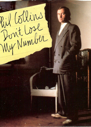 Phil Collins : Don't Lose My Number (7", Spe)