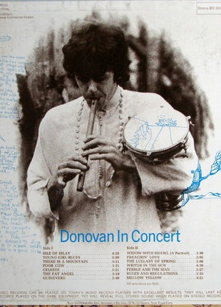 Donovan : Donovan In Concert (LP, Album, Ter)