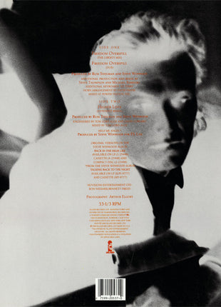 Steve Winwood : Freedom Overspill (12", Maxi, SRC)