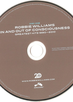 Robbie Williams : In And Out Of Consciousness (Greatest Hits 1990-2010) (2xCD, Comp)