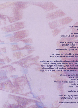 My Bloody Valentine : Loveless (2xCD, Album, RE, RM, RP, Dig)