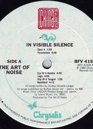 The Art Of Noise : In Visible Silence (LP, Album, Pit)