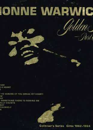 Dionne Warwick : Dionne Warwick's Golden Hits - Part One (LP, Comp, Kee)