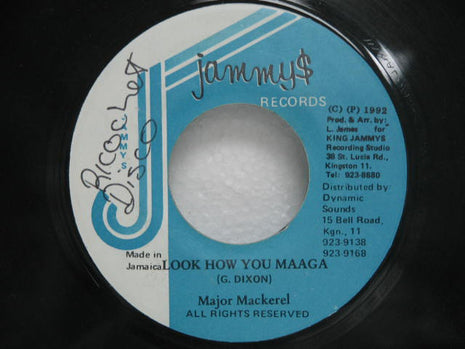 Major Mackerel : Look How You Maaga (7")