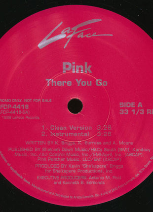 Pink!* : There You Go (12", Promo)