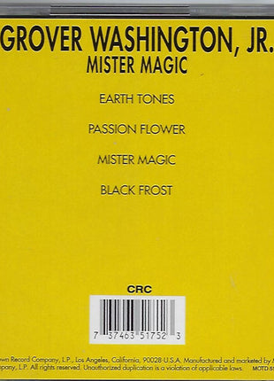 Grover Washington, Jr. : Mister Magic (CD, Album, Club, RE, CRC)