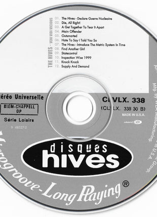 The Hives : Veni Vidi Vicious (CD, Album, Enh, RE)
