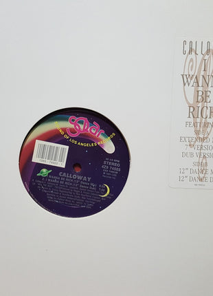 Calloway : I Wanna Be Rich (12", Maxi)