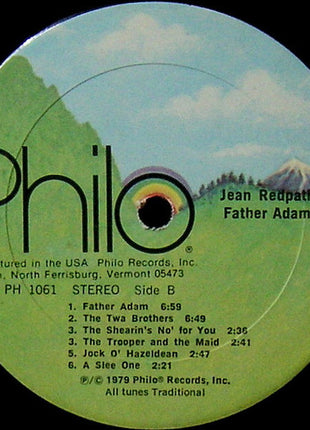 Jean Redpath With Abby Newton : Father Adam (LP, Album)