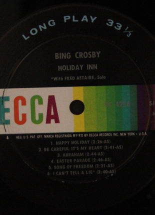 Bing Crosby : Holiday Inn (LP, Album, Mono)