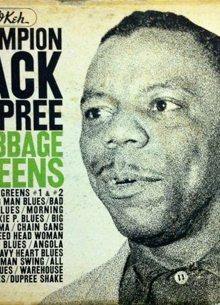 Champion Jack Dupree : Cabbage Greens (LP, Comp, Mono)