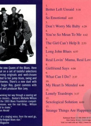 Michelle Willson : So Emotional (CD)