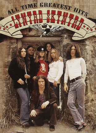the album cover for Lynyrd Skynyrd - All Time Greatest Hits