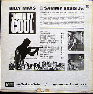 Billy May : Johnny Cool (LP, Album, Mono)