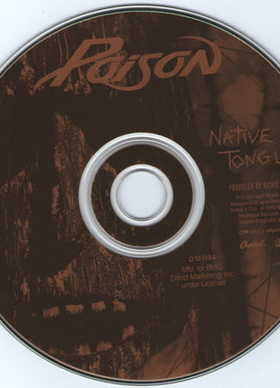Poison (3) : Native Tongue (CD, Album, Club)