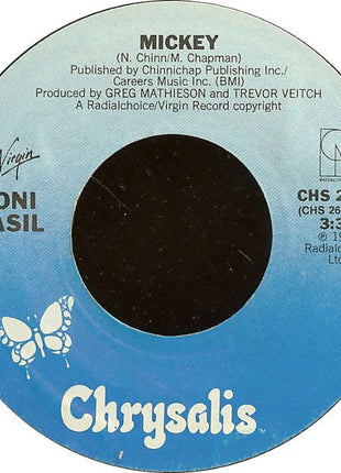 Toni Basil : Mickey (7", Single, Styrene, Pit)