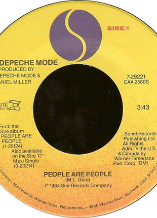 Depeche Mode : People Are People (7", Single, Spe)