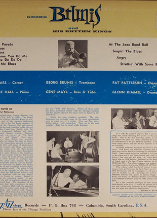 George Brunies And His Rhythm Kings : Georg Brunis And His Rhythm Kings (LP)