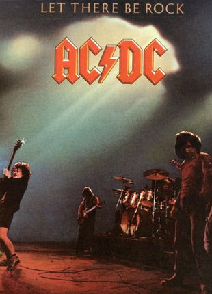 the album cover for AC/DC - Let There Be Rock