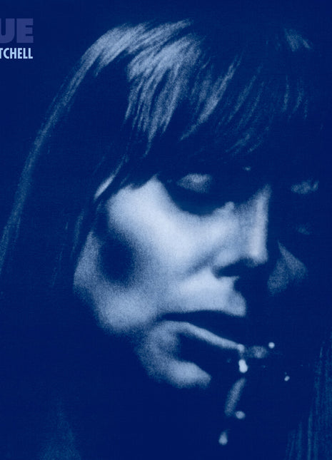 the album cover for Joni Mitchell - Blue