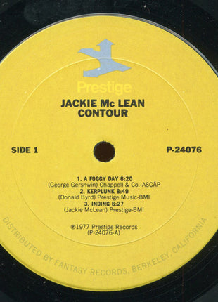 Jackie McLean : Contour (2xLP, Comp, RM, Gat)