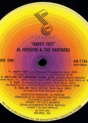 Al Hudson & The Partners : Happy Feet (LP, Album, Glo)